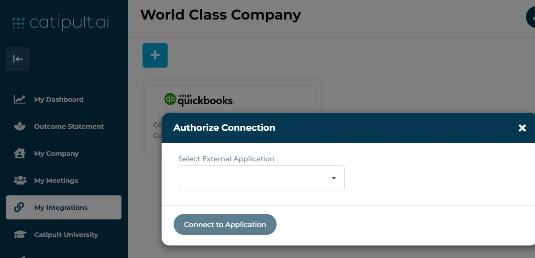 Catipult Quickbooks integration